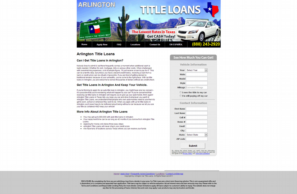 Top Automobile Tags & Titles in Arlington, TX